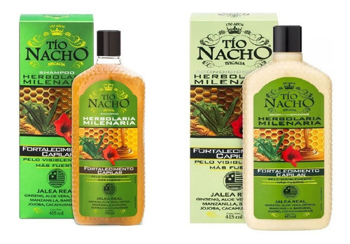 Tío Nacho Herbolaria Milenaria Shampoo + Acond X 415 Ml 0