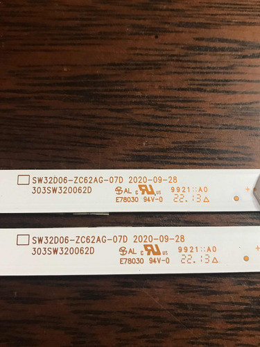 Tiras Led Telefunken Th3222s5a Cod:sw32d06-zc62ag-07d 1