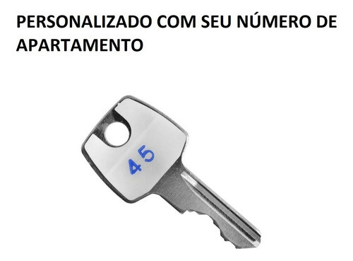 Chave Personalizada Para Trava De Carrinho De Compra 1