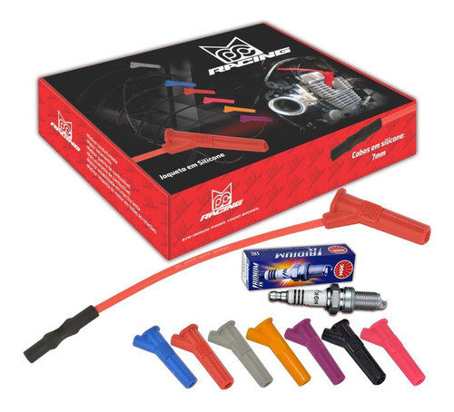Kit Iridium Vela Cabo Racing F3 Cg99/titan125/today125/cbx 0