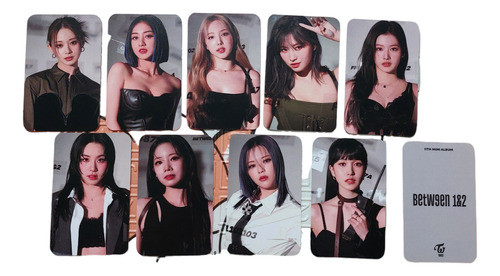 Photocards Fan Made De Twice Kpop Fotos Pc × 9 Completa 1