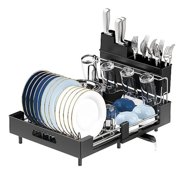 Rottogoon Escurridor De Platos Expandible, De 0