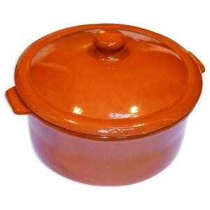 Olla C/tapa Cerámica Vitrif Cafe      Corzana    C.420 2lt 0