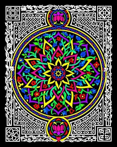 Lotus - Poster De Coloreado Detallado De Terciopelo Borroso 0