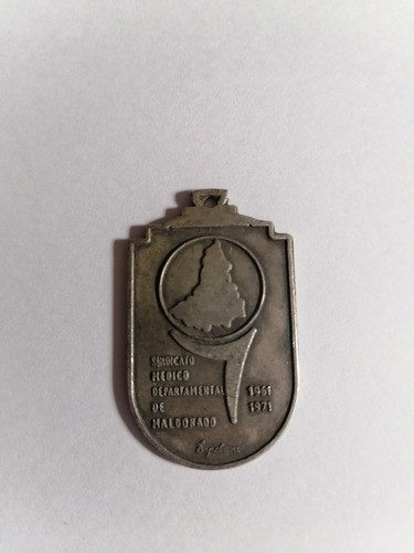 Medalla Sindicato Médico Maldonado Espetrini 1971 0