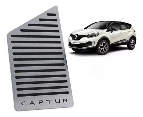 Captur Descanso De Pé Aço Inox Renault Ano 2017/2020 C 0