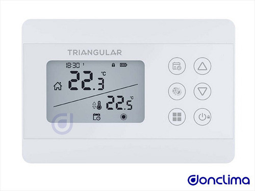 Termostato Triangular Programable Caldera Cabezal Actuador 1