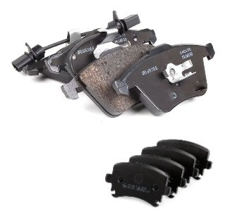 Kit X 4 Ruedas Pastillas De Freno Audi A6 3.0 Tdi 0