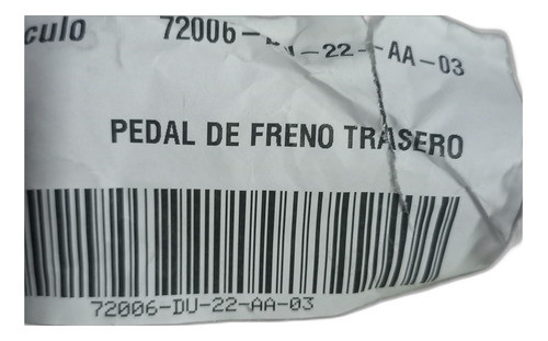 Pedal De Freno Trasero Zanella Due 2021 1