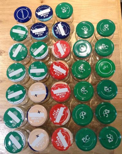 12 Frascos Vacios Con Tapa De Mermelada 1