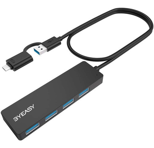 Hub Usb Byeasy Hub Usb C A Usb 3 0 Hub Con 4 Puertos Y 0