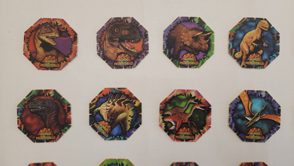 Lote 31 Tazos Dinosaurios Dino Prehistórico Ganador Pepsico 1