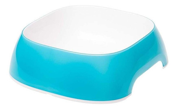 Comedero Perro Glam - Celeste Large 0