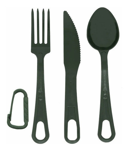 Talher De Campanha Polímero - Original Bélica / Verde 0