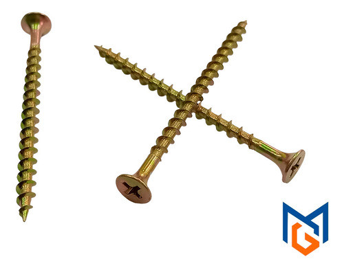 Tornillos Autoperforantes Fix Dorado 4x45  X  200 Unidades 1