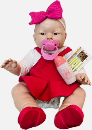 Bebe Bebota Real 48cm Nena Vestido, Acc Y Zapatos 0