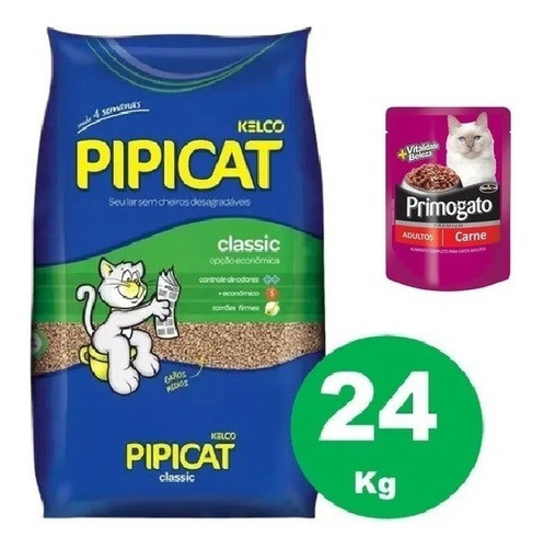 Arena Sanitaria Aglomerante Pipicat 24k+sachet+envio Grati 0