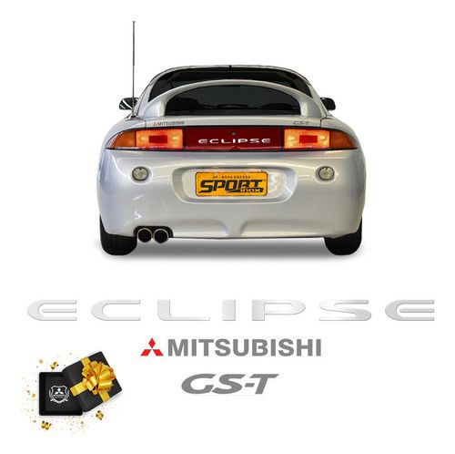 Adesivos Para Mitsubishi Eclipse Resinado + Gs-t 1995/1998 0