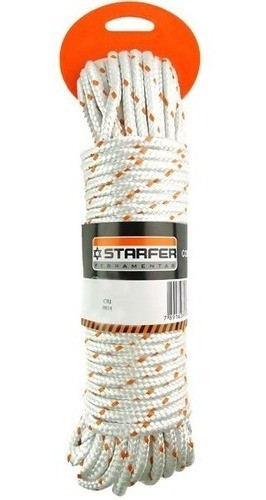 Corda Trançada De Polipropileno 12mmx20m Starfer 0