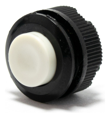 5 Pulsadores Retencion 18mm Orific 16mm 1a 250v Blanco 0