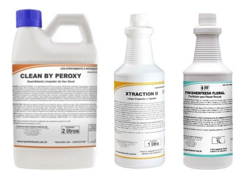 Kit Spartan Xtractionii 1l, Clean By Perox 2l + Floral 1l 0