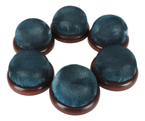 Pin Cushion Sewing Notion 6 Peças Cusion Safety Base De Made 0