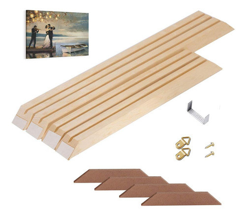 Marco De Madera Para Pintura Al Óleo Y Arte, 91x122 Cm 0