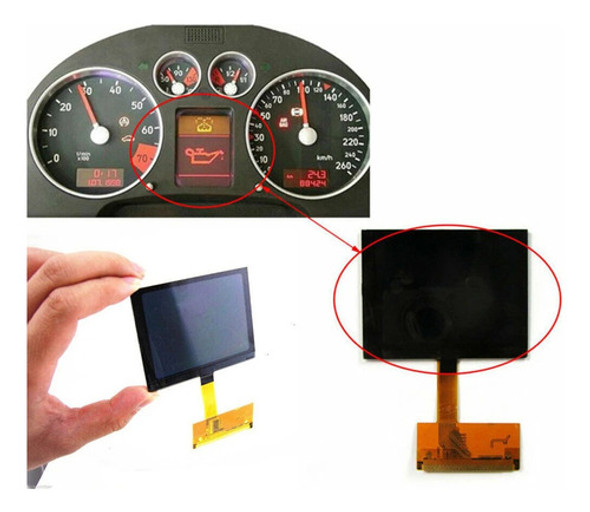 Display Lcd Painel Computador Bordo Audi A3 Tt Jaeger Magnet 0