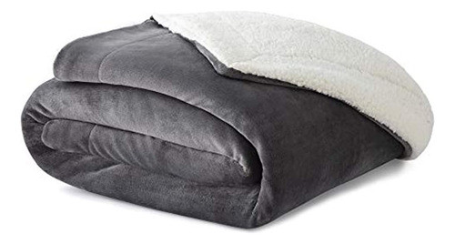 Manta De Forro Polar Y Sherpa Linenspa - Súper Suave - Trans 1