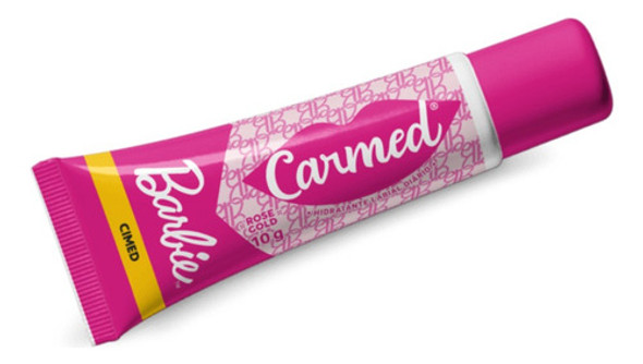 Hidratante Labial Carmed Barbie 65 Rose Gold 10g 1 Hidratante Labial Carmed Barbie 65 Rose Gold 10g 1