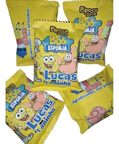 20 Pipocas Personalizadas No Tema Desejado 0