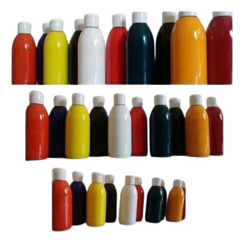 Kit Tinta Para Aerografo 10 Cores 100ml Cada 0