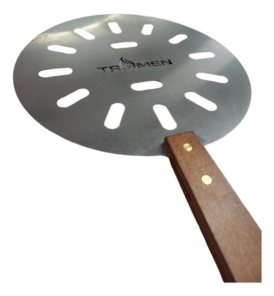 Pala Pizzera Redonda Gira Pizza Tromen 0