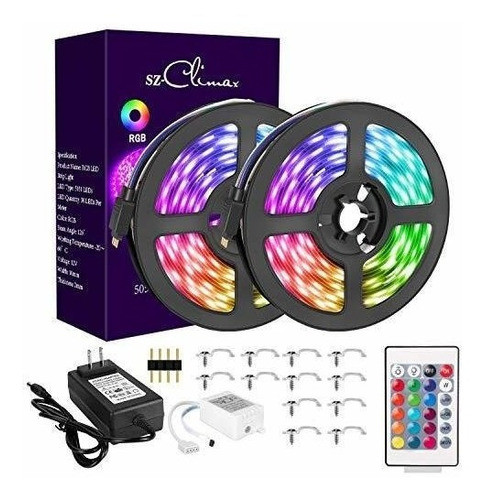 Tiras De Luces Led Rgb Kits De Iluminación De Tira De Cambio 0