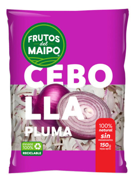 Cebolla Colorada Corte Pluma Frutos Del Maipo 150 Gs - 5 Uni 0