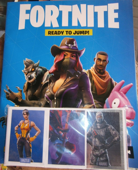 Album Figuritas Fortnite Panini Completo 0