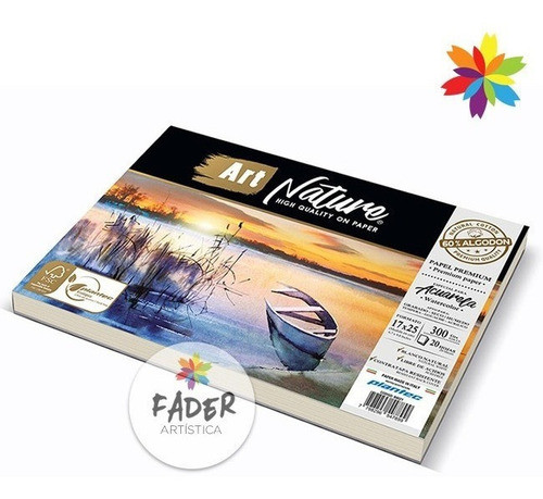 Block Plantec Art Nature 300g 17x25 60% Algodon 20h 0