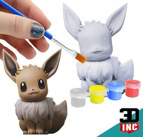 Pokémon Para Personalizar Impreso En 3d -  Eevee 0