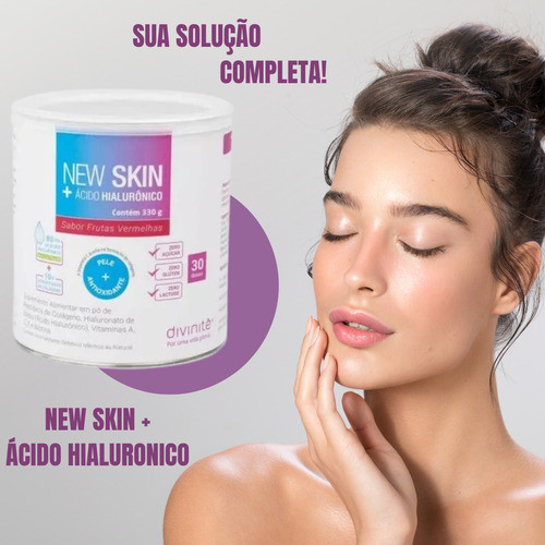 Kit C2 Vitamina Ácido Hialurônico Frutas 330g - Divinitè 1