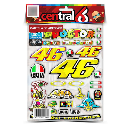 Cartela Valentino Harley Xl 883 Hugger 24 Adesivos Res 0