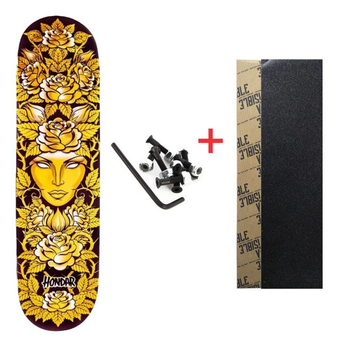 Shape Hondar Maple 8.0 Eve Dourado + Lixa Visible 1