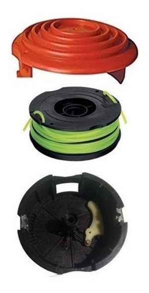 Carretel Completo Bordeadora Black + Decker Gh1000 Gl1000 0