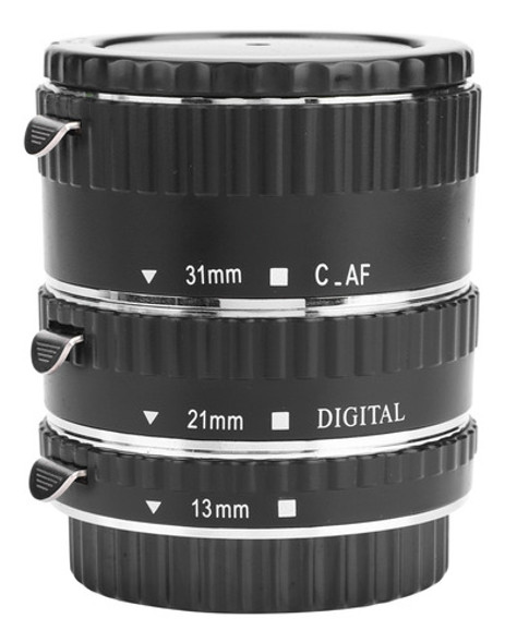 Conjunto De Tubo De Extensão Macro Adaptador De Lente Para C 0