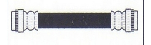 Flexible Freno Peugeot 206 T/d Por Santa Cruz Frenos 0