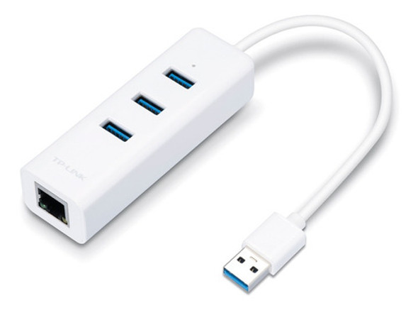 Hub Usb Tplink Ue330 3 Puertos 3.0 Y 1 Gigabit Rj45 Ethernet 0