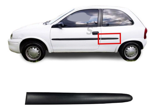 Bagueta Guardabarro Trasero Izquierdo Corsa Classic 3p 97/05 0