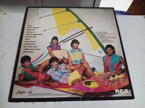 Lp Menudo Mania - Som Livre 1984 - Vinil Excelente 1