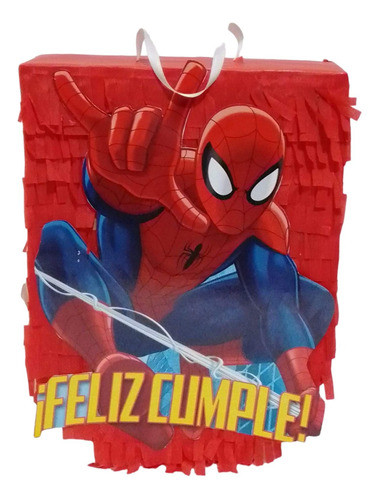 Piñata Hombre Araña Cotillón Cocoliso 0