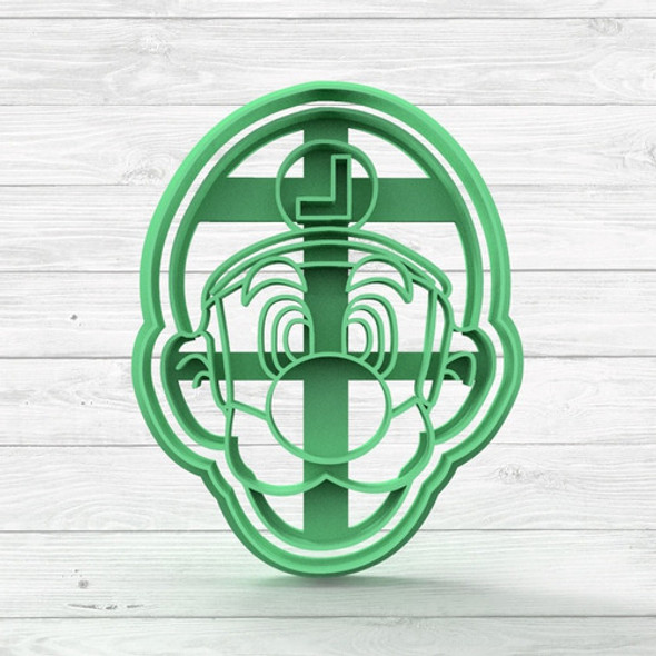 Cortante Con Sello Luigi Mario Bros 0