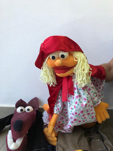 Set Titeres Cuento De Caperucita Roja - Titeresana 0